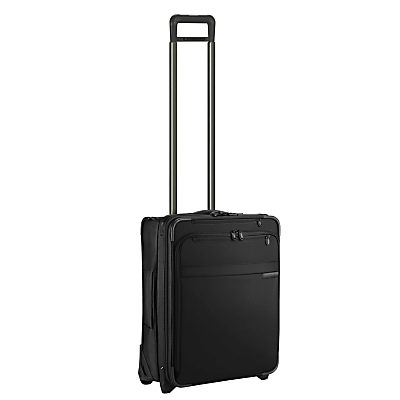Briggs & Riley Baseline Carry-On Expandable 2-Wheel 53.3cm Cabin Suitcase, Black
